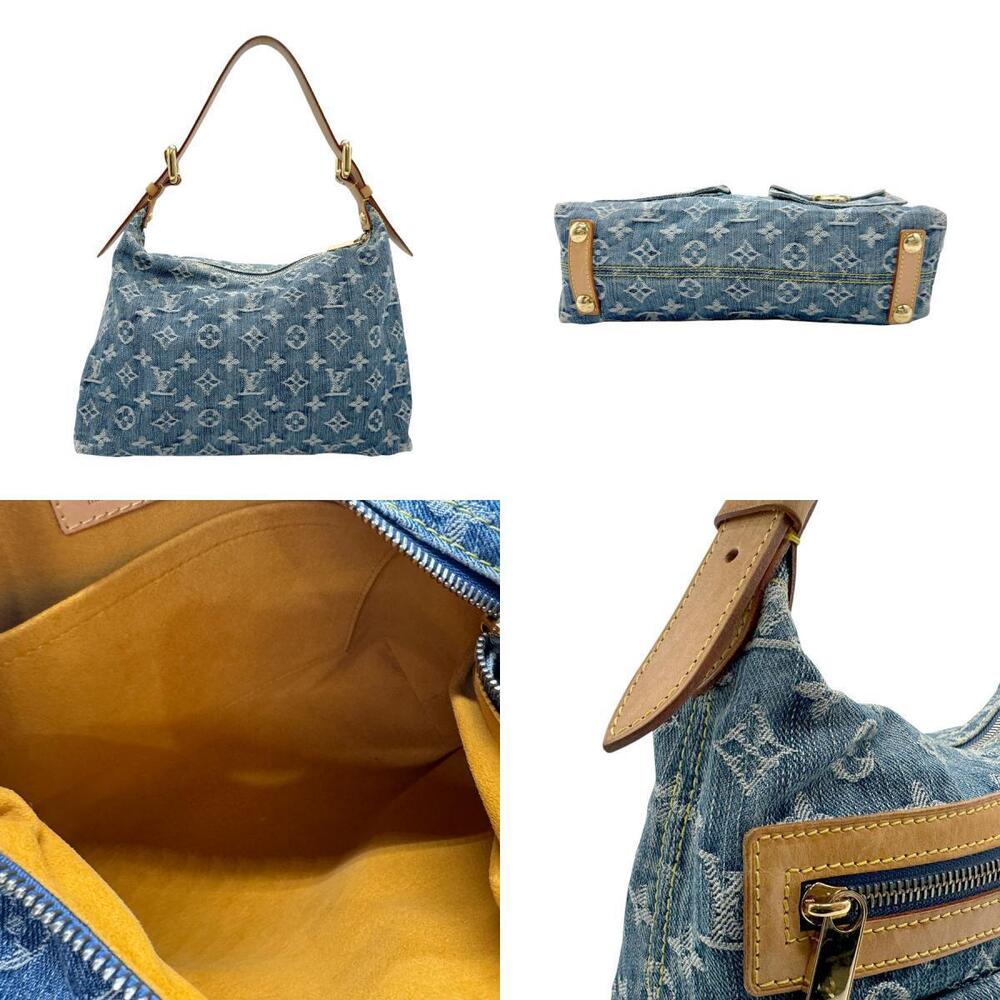 Louis Vuitton Handbag Monogram Denim Baggy Blue - Picture 3 of 5
